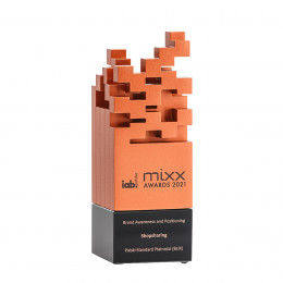 „Mixx awards” 2021 bronze award in Brand Awareness and Positioning campaign
