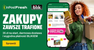 Płać wygodnie BLIKIEM w InPost Fresh