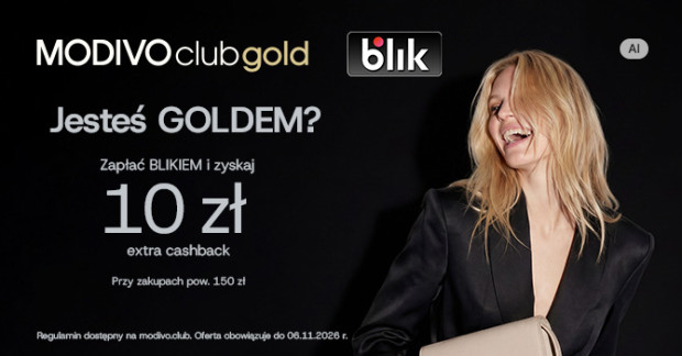 Promocja dla&nbsp;użytkowników MODIVOclub GOLD!