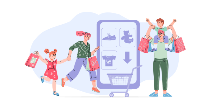 BLIK a&nbsp;rodinné nákupy – ako bezpečne zaplatiť za deti alebo partnera