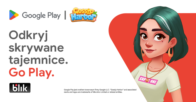 Plać BLIKIEM w Google Play