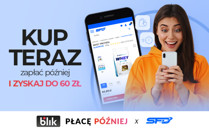 Zyskaj do 60 zł w promocji z SFD i BLIK