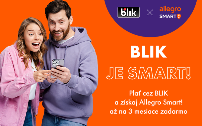 Zaži SMART leto s BLIKOM — získaj Allegro SMART! až na 3 mesiace zadarmo!