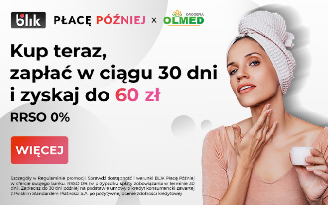 Zyskaj do 60 zł w promocji z Olmed i BLIK