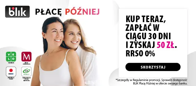 Zyskaj 50 zł w promocji z Hebe i BLIK
