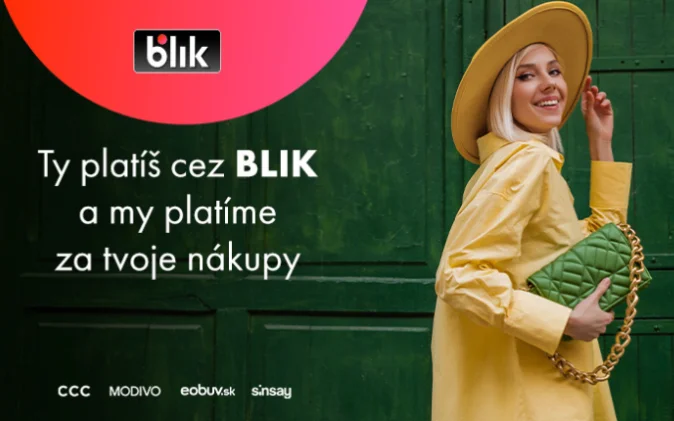 Zaplať cez BLIK a vyhraj preplatenie svojho nákupu!