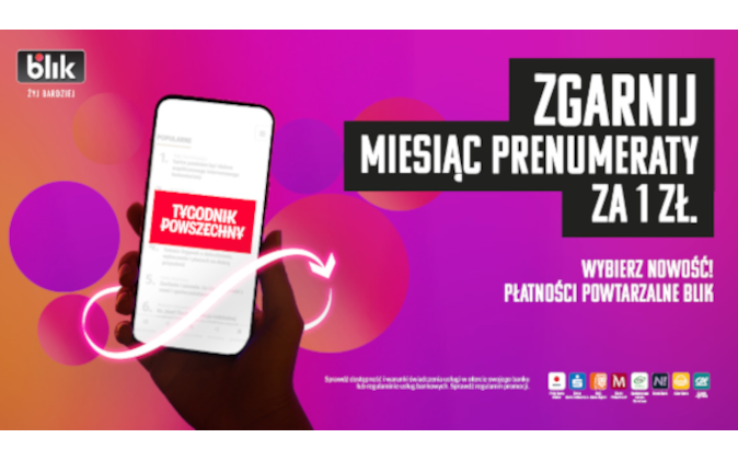 Czytaj Tygodnik Powszechny z&nbsp;BLIKIEM za 1 zł