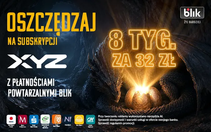 Oszczędzaj na&nbsp;subskrypcji XYZ z&nbsp;Płatnościami powtarzalnymi BLIK!