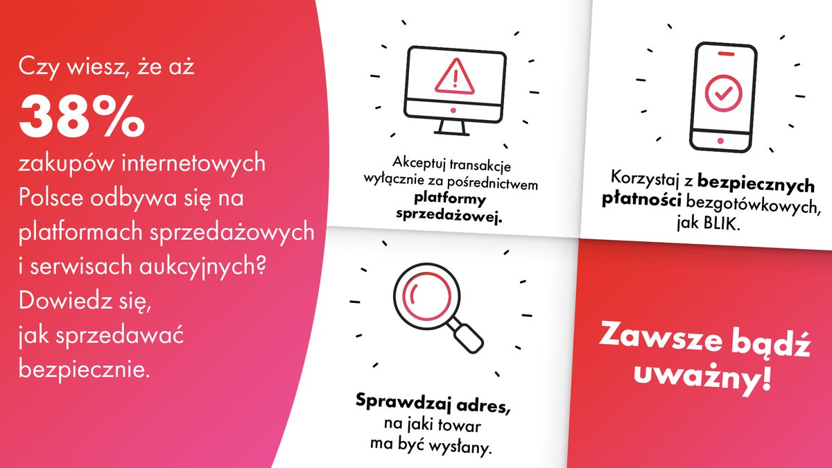 Podstawą rozwoju biznesu w e-handlu są bezpieczne metody płatności bezgotówkowych, takie jak BLIK. Sprawdź, jak dbać o bezpieczny biznes podczas zakupów online na platformach sprzedażowych.