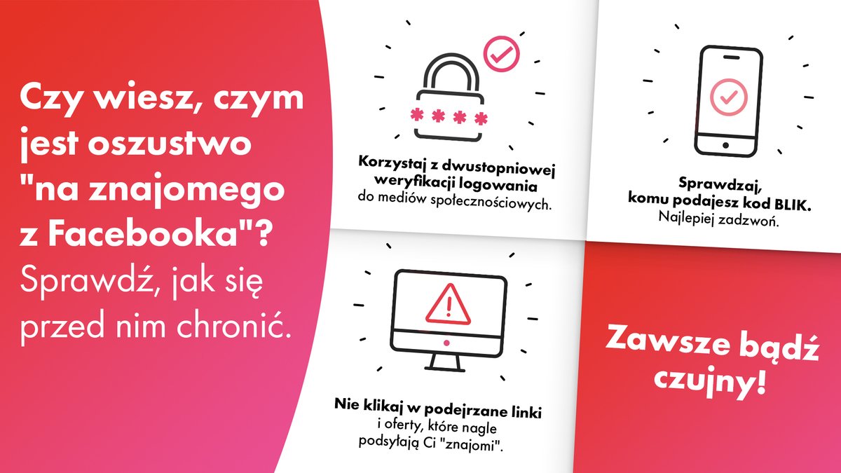 Chroń swoje dane i pieniądze przed fałszywymi znajomymi z Facebooka! Jak rozpoznać oszustwo internetowe na portalu społecznościowym? Czytaj na blogu BLIKA!